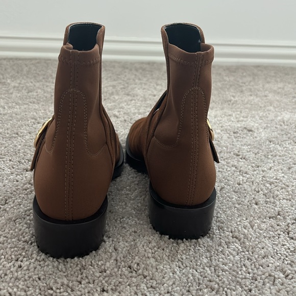 STUART WEITZMAN Luxering brown Booties - Picture 4 of 5
